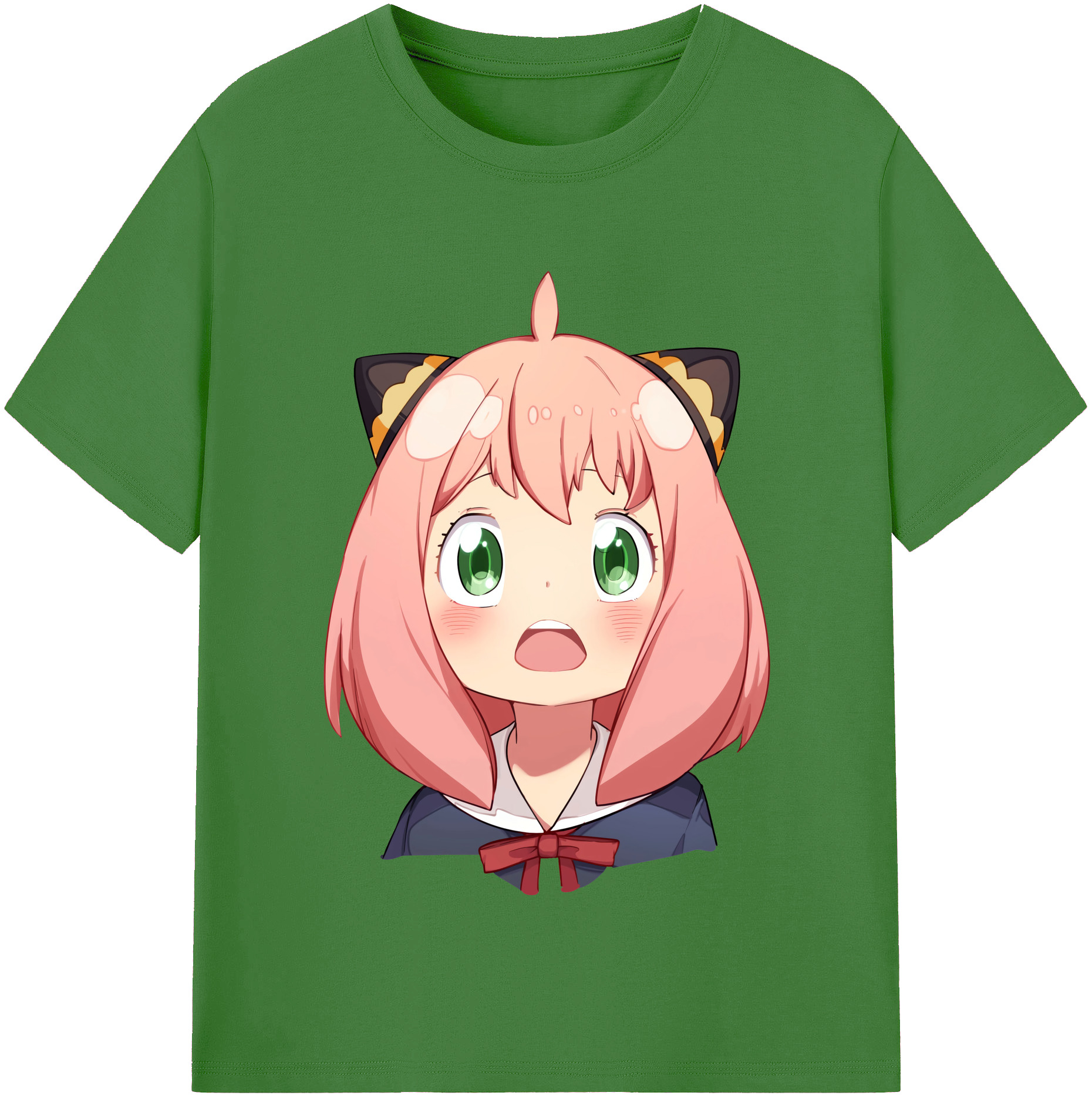 （画像用） SPY×FAMILY间谍家家酒 レディースカジュアルプリントTシャツ（綿100％）